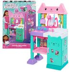 Dreamworks Gabby's Dollhouse Cakey Kitchen Playset with Kitchen Accessories, Play Food, and Over 20 Sounds and Phrases, for Ages 3 and Up, Multicolor