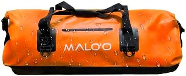Malo'o Waterproof Dry Bag Duffel 40L/60L/100L, Roll Top Duffel Keeps Gear Dry for Kayaking, Rafting, Boating, Swimming, Camping, Hiking, Beach, Fishing - Internal & External Pockets and Molle Loops
