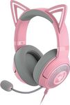 Razer Kraken Kitty V2 - USB Headset with RGB Kitty Ears - Quartz Pink