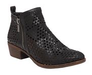 Lucky Women's Basel3 Perforated Boot (7.5 C/D US, Black Lugo)