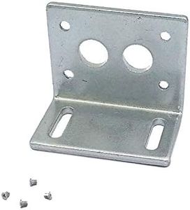 Bringsmart Mounting Bracket of Worm Gear Motor with Screw Motor Mini Motor Support for Fixed Motor Running Smoothly (Bracket)