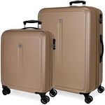 Roll Road Cambodia Suitcase Set, Grey, Suitcase Set