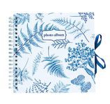 Grupo Erik Blue Nature Photo Album Scrapbook | 10.2 x 10.2 inches / 26 x 26 cm / 40 Pages | Hardcover | Friend Gifts | Photo Books For Memories | Cute Gifts