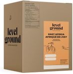 Level Ground Coffee - East Africa Craft Blend - Dark Roast, Ground - Drip Brew, French Press - Big and Balanced- 2.27kg / 5lb