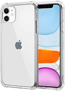 T Tersely Clear Case Cover for Apple iPhone 11 (6.1 inch), Air Hybrid Slim Fit Shockproof Crystal TPU Bumper Protective Case Cover for iPhone 11 [Suitable for Wireless Charger]