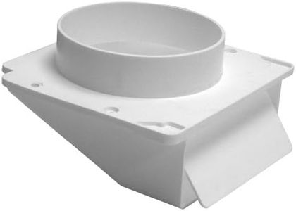 Lambro Industries 143WP Lambro dustries dustries Plastic Under Eave Vent, 4In, White