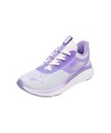 Puma, Unisex-Kid, SoftrideProEcho ConsonanceJr, Silver Mist-Lavender Alert-White, Sneaker, 4UK, (39998206)