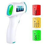 ByFloProducts, Forehead Thermometer, Non Touch Digital Thermometer for Adult and Baby, Digital Infrared Thermometer, Fast and Accurate Reading with Fever Alarm