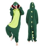 MAJ&COS Animal Onesies Adult Pajamas Halloween Cosplay Costume Unisex Onesie for Women Men…, Dinosaur, XX-Large