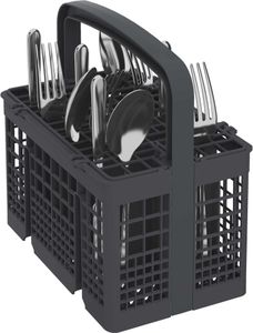 Beko Full-Size Integrated Dishwasher, 13 Place Settings – 60cm, Quick Wash, Black Panel