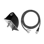kigauruFirestik MKM2 Molded Side Mount with 18 ft. Fire-Flex Coax -W-Lugs