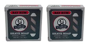 Colonel Conk Worlds Famous Shaving Soap Bay Rum (Net Weight 4.50 Oz) - Two Pack