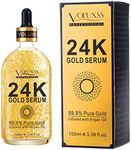 Pure 24K Gold Serum for Face - Best Anti Aging Face Serum Gold for Women Infused Hyaluronic Acid & Argan Oil- Moisturizing...