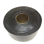 (615) Asphalt Tarmac Parking lot Joint and Crack Sealer Hot Repair Filler Tape 1" ~ 4" Wide & 50 FT Long or TapeChip (4in)