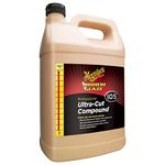 Meguiar's Diamond Mirror Glaze Professional Ultra-Cut Compound with Ultra Fast Cutting for Removing Car Paint Scratches Defects and Swirl Marks, White