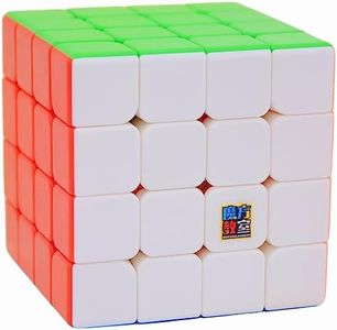 Bukefuno MoYu RS4M 2020 Magnetic 4x4 Cube Speed Cubes RS4 Magic Magnetic Cubing Stickerless RS4M Classroom Puzzle 4x4x4 Cube