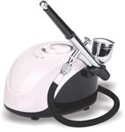 Professional Air Brush Gun Kit with Compressor, Precision Painting Tool for Artists and Crafters
