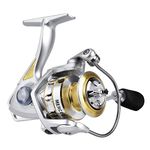 RUNCL Spinning Fishing Reel Merced 5000, Spinning Reel - 10+1 HPCR Ball Bearings, Entire Sealed Drag System, CNC Line Management, Smooth Operation, Braid-Ready Spool, Ergonomic Handle - Fishing Reel