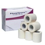 SMARTCARE Hospipore Paper Tape - 2" x 9M, 6 Rolls - Gentle & Secure Medical Adhesive Tape