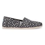 TOMS Women Canvas Cheetah Print Women Slip-On Sneaker Casual & Comfortable Shoes (Grey, 4)