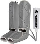 RENPHO Leg Compression Massager for Circulation and Relaxation, Rechargeable Air Compression Foot Calf Massage, Helps for Mother Father Relief Leg Muscle Fatigue