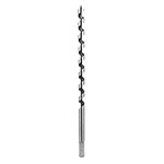 QWORK® Wood Auger Drill Bits, 12mm x 300mm, Cuts Shallow and Deep Holes in Wood, 1 Piece