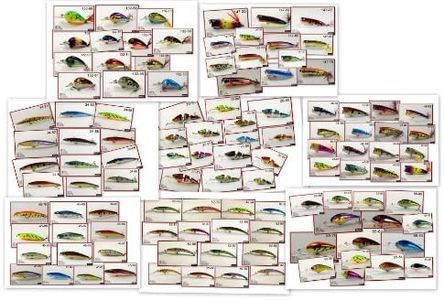 Akuna Bulk Pack with Fishing Lures, 112 Crank Baits, Spoons and Spinner Baits