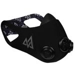 TRAININGMASK - Elevation Training Mask 2.0 - Fitness Mask, High Altitude Mask, Workout Mask, Running Mask, Breathing Mask, Endurance Mask (Medium, Black)