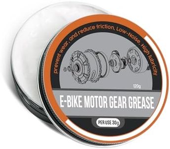 E-Bike Lithium Grease,Multi-Purpose Grease (High Temperature Type),NSF H1 Certified Food Grade Lubricant for Food/Appliance/Bicycle/Machinery,Bearings,Gears,Chains - Waterproof,Noise Reduction
