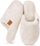 EverFoams Women's Fuzzy Slip-on Sli