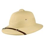 Village Hats Indian Pith Helmet - Khaki Large/X-Large