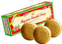 Mysore Sandal Original Bathing Soap 450g (150g x Pack of 3) | Sandalwood | Natural Moisturising Bath Soap