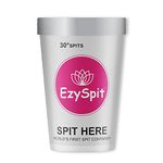 EzySpit Disposable Spittoon Cups Container_ Pack of 20_Sputum Spit Cup_ Human Waste Collector_ Premium Range