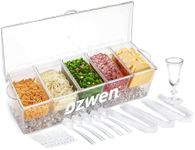 OZWEN Ice Chilled Condiment Server 