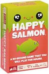 Exploding Kittens - Happy Salmon - 3-8 Players - Ages 6+ - 90 Second Rounds - Easy to Learn Quick Matching Card Game - Ideal for Party, Family Game Night, Kid and Adult