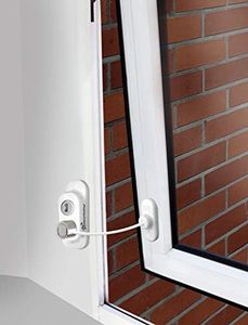 Dreambaby Breezz-Safe Window Locks Child Safety Locks - Window Restrictors for UPVC, Window Locks for UPVC Windows, Baby Safety Locks - Suitable for Most Windows - 10cm Opening Limit - 2 Pack