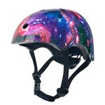 HXWY Adjustable Kids Bike Helmet for Girls Boys Toddler Youth CPSC Certified, Galaxy Protective Kids Helmets for Multi-Sports Cycling Skateboard Scooter Skating Rollerblading (Medium)