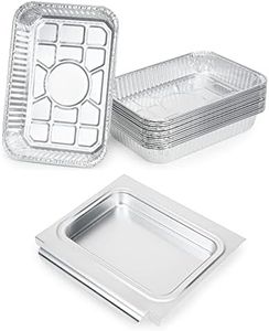 Onlyfire Kit de Bandeja de Recolección de Grasa de Aluminio para Barbacoa,Compatible con Parrillas de Gas Weber Genesis I&II 200/300 & Spirit II 200/300 Series y Weber Traveler