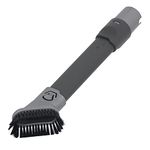 SPARES2GO 2-in-1 Dusting Brush Crevice Tool Compatible with Shark Rotator DuoClean Lift-Away Vacuum Cleaner