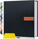 Popotop Large Photo Album Self Adhesive 4x6 5x7 8x10 Scrapbook Album DIY Picture Book,Gifts for Mom,Family Baby and Wedding,with Metal Pen and Plastic Board