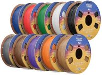 OVERTURE 10KG Bundle High Speed PLA Filament 1.75mm, 3D Printer Filament