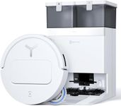 ECOVACS DEEBOT T50 PRO Omni Robot Vacuum and Mop, 2025 New Launch, 8.1cm Ultra-Thin, 15000Pa Suction, ZeroTangle, TruEdge, Obstacle Avoidance, Auto Mop Wash/Dry/Refill, Self-Emptying,Pet Hair Friendly