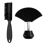 Redwestmelon Neck Duster Brush,Barber Neck Duster Hair Cleaning Dusting Brush, Barber Large Hair Cutting Cleaning Hairbrush Styling Tool for Barbershop and Home