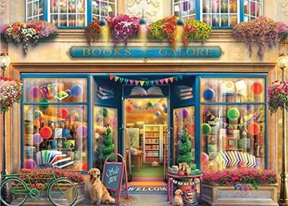 Ceaco - Shop Windows - Books Galore - 1000 Piece Jigsaw Puzzle