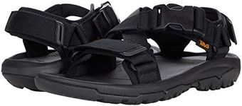 Teva Men's Hurricane Verge Outdoor Sandal, Black, 9 US