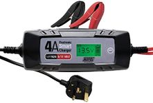 Maypole Quality 4A (6/12V) Electronic Smart Battery Charger