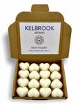 Wax Melts - Baby Powder | 16 Pack | Strong Scented | Made in The UK | Plastic Free | Vegan Baby Powder
