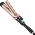 1 3/4 Inch Extra Long Barrel Curling Iron, 1.75 Large Barrel for Long Hair Ceramic Tourmaline