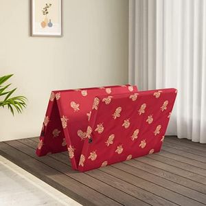 Nilkamal Lightweight Foldable Medium Foam Mattress | Travel Mattress (Atithi)