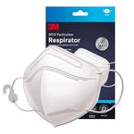 3M Nonwoven Fabric 9513 Kn95 Certified Disposable Respirator (White, Pack Of 45)